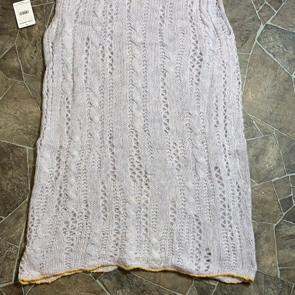 NWT Free People Pirouette Tunic in Sugar Cloud Combo Sz XS/S - Picture 12 of 12